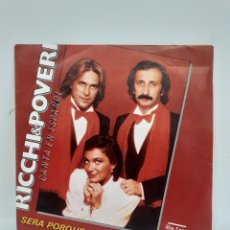 Discos de vinilo: RICCHI & POVERI - BABY RECORDS 1981. Lote 365574756