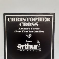 Discos de vinilo: CHRISTOPHER CROSS - ARTUR'S THEME - WB RECORDS 1979. Lote 365578196