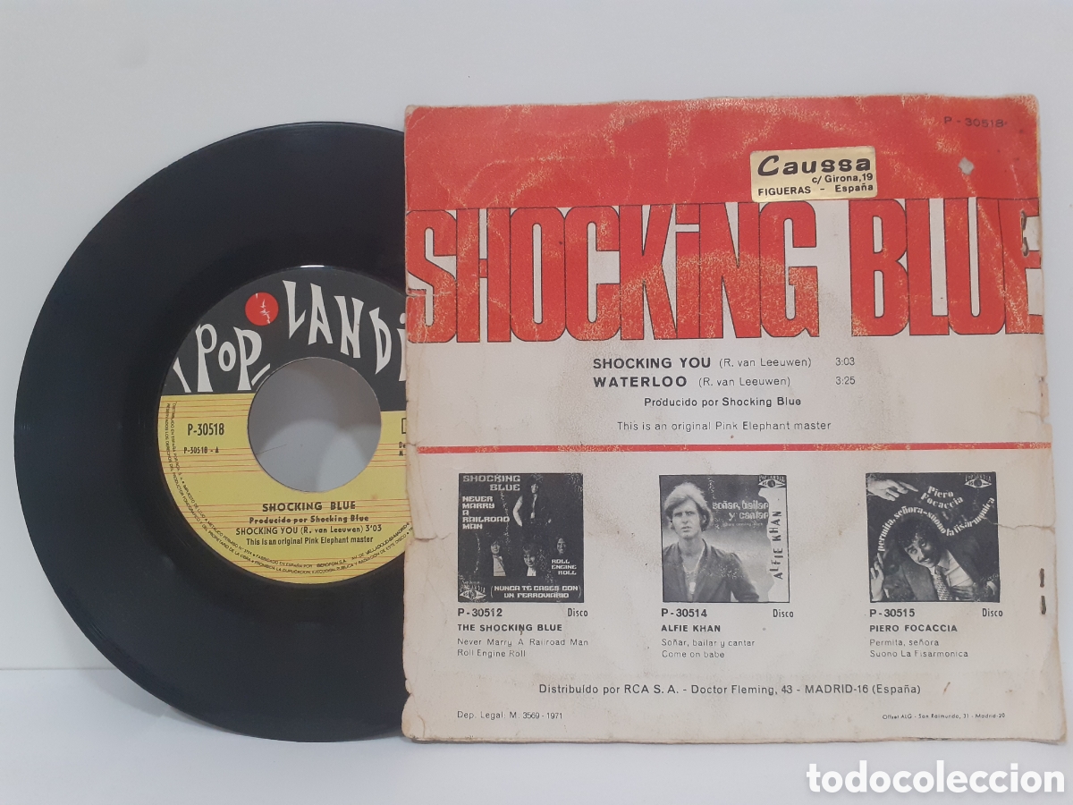 Discos de vinilo: Shocking Blue - poplandia 1971 - Foto 2