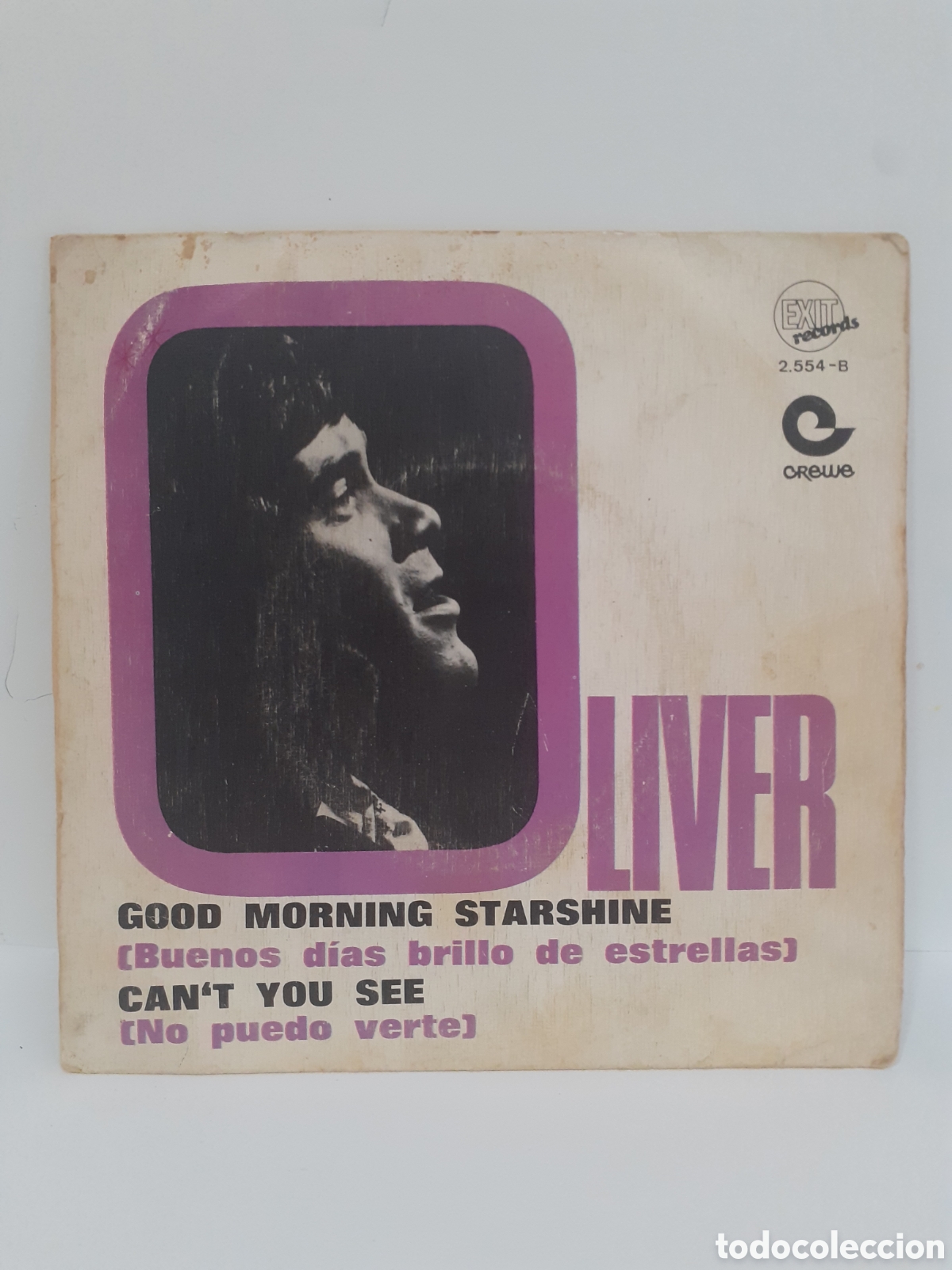 Discos de vinilo: Oliver - good morning starshine - exit records 1969 - Foto 1