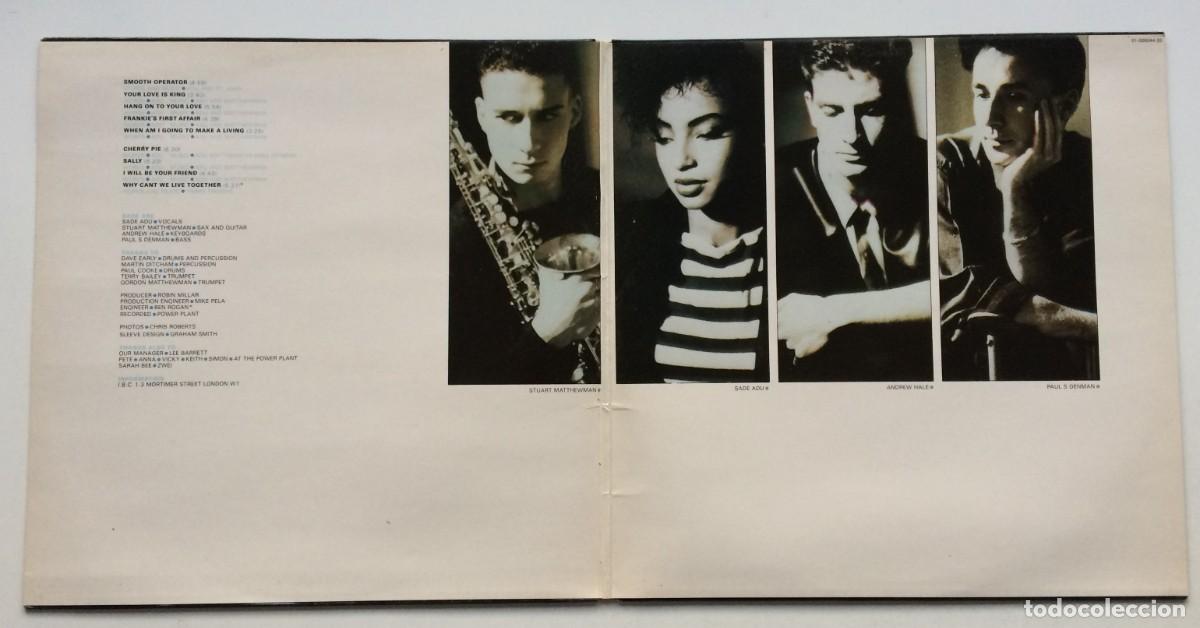 Discos de vinilo: Sade &lrm;&ndash; Diamond Life , Holanda 1984 Epic - Foto 3