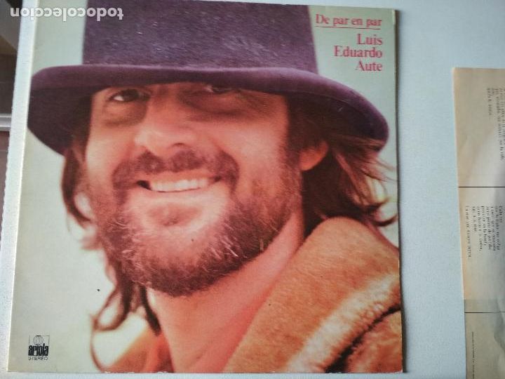 Discos de vinilo: LUIS EDUARDO AUTE - DE PAR EN PAR, 1979 - Foto 2