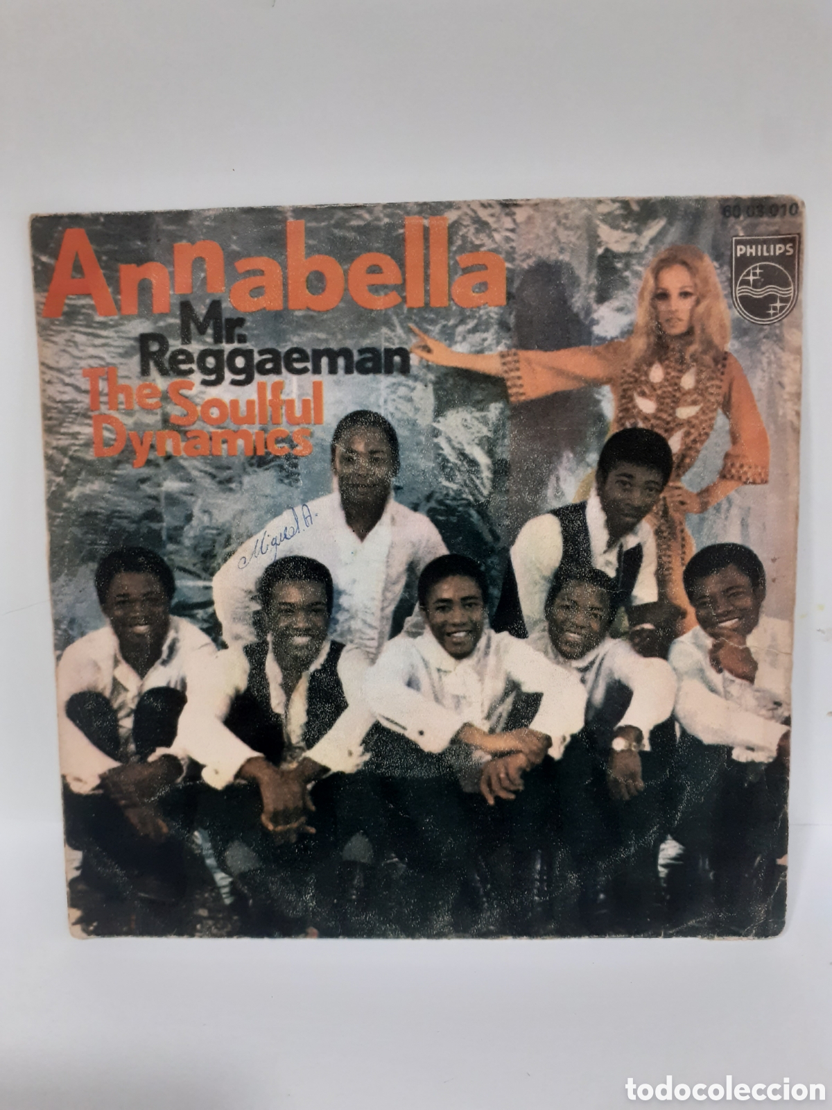 Discos de vinilo: Annabella Mr.Reggaeman - philips 1970 - Foto 1