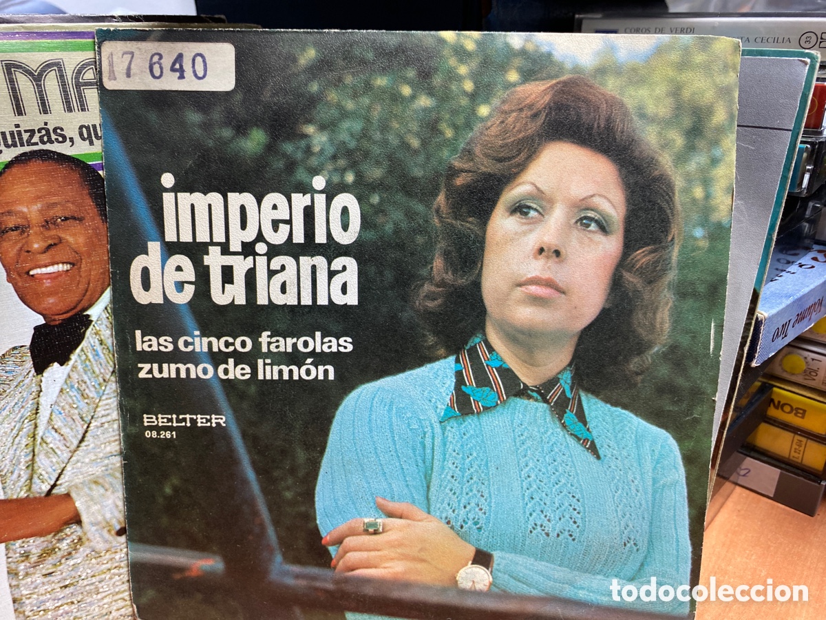 Discos de vinilo: Imperio de Triana - Las Cinco Farolas (7&rdquo;, Single, Mono) - Foto 1