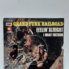 Discos de vinilo: GRAND FUNK RAILROAD - FEELIN ALRIGHT - CAPITOL 1971. Lote 365599506