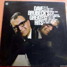 Discos de vinilo: DISCO LP - DAVE BRUBECK'S - GRANDES ÉXITOS - GREATEST HITS - CON ENCARTE - CBS 32046 -. Lote 365599516