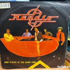 Discos de vinilo: RAYDIO - TWO PLACES AT THE SAME TIME / FOR THOSE WHO LIKE TO GROOVE (7”, SINGLE). Lote 365600756