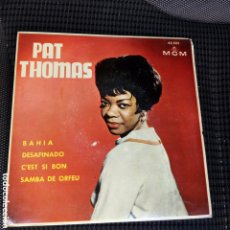 Discos de vinilo: DISCO PAT THOMAS. DE 1963. EN BUEN ESTADO.. Lote 365604841