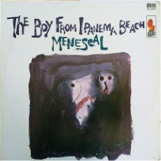 Discos de vinilo: MENESCAL (ROBERTO MENESCAL) - THE BOY FROM IPANEMA BEACH - LP US 1965 - KAPP KS-3418. Lote 365624381