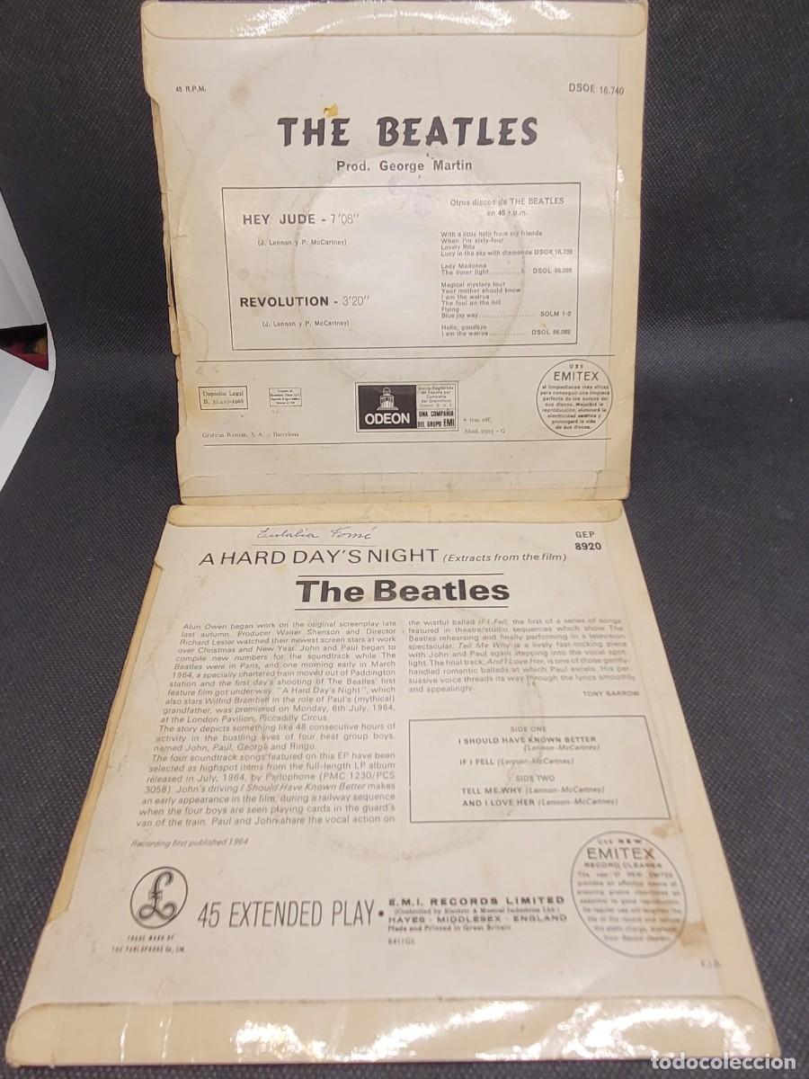 Discos de vinilo: Lote de discos ORIGINALES de THE BEATLES - Foto 2