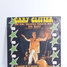 Discos de vinilo: GARY GLITTER - DO YOU WANNA TOUCH ME? - BELL 1973. Lote 365691216