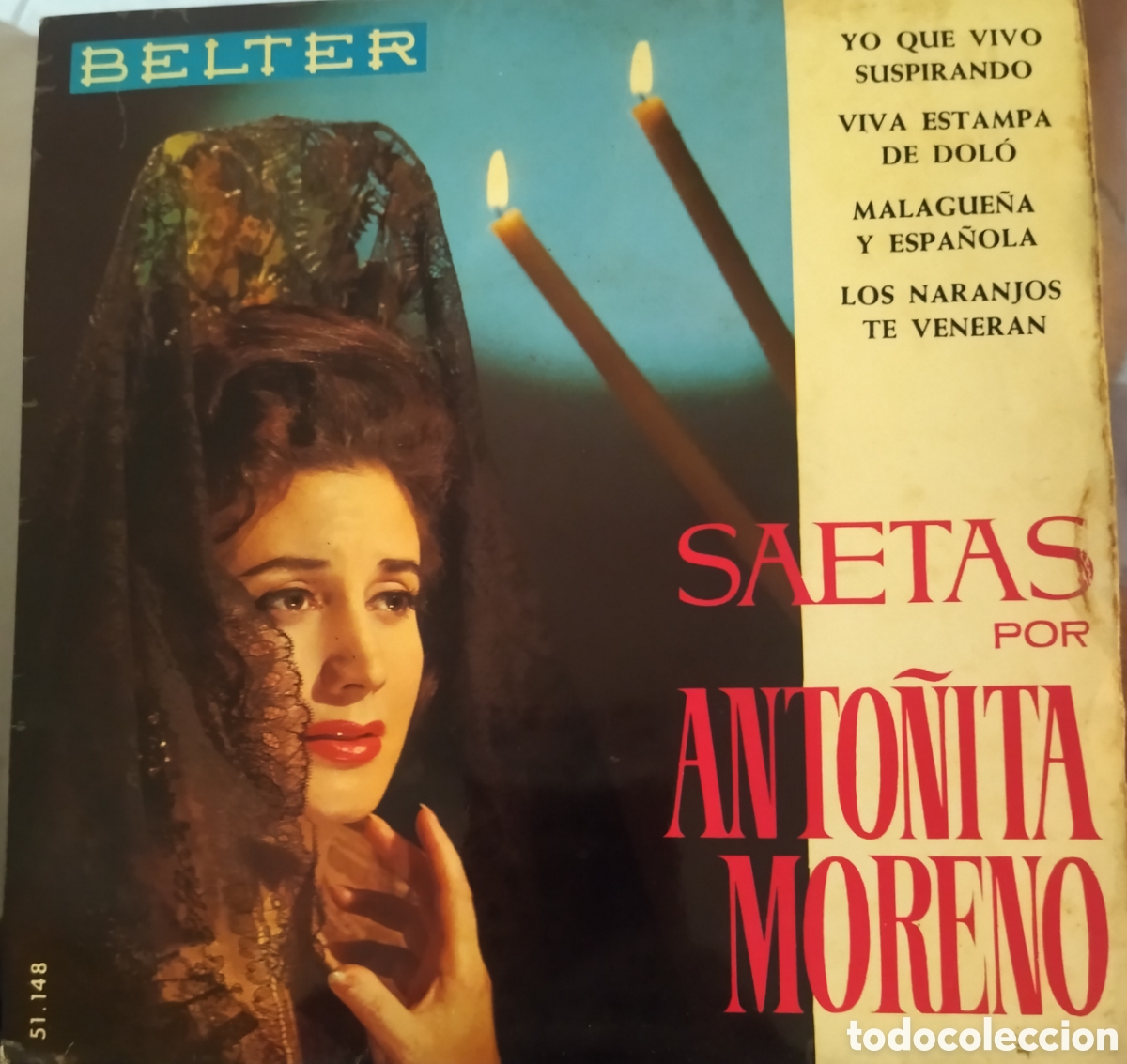 Discos de vinilo: Anto&ntilde;ita Moreno - Foto 1