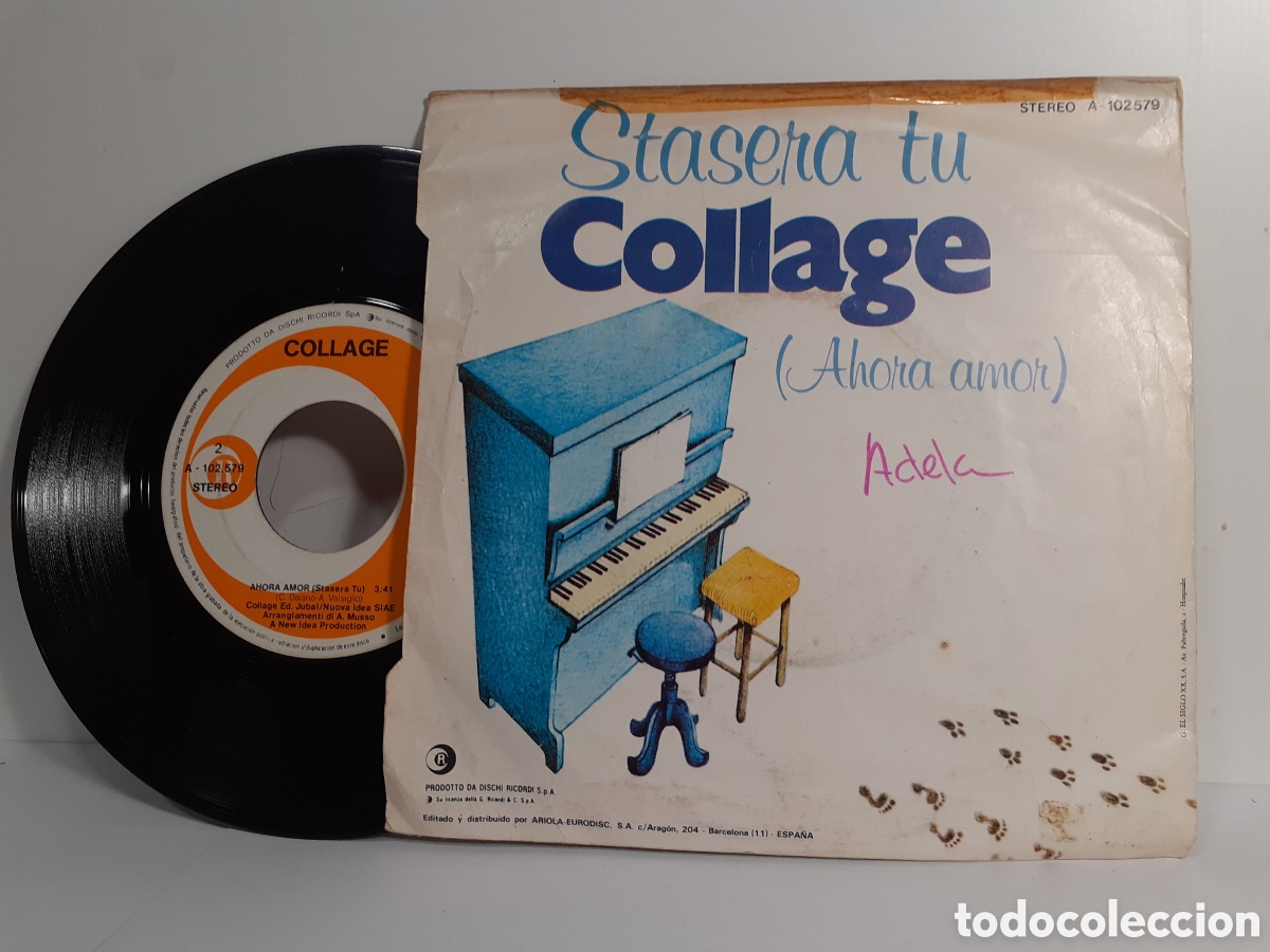 Discos de vinilo: Collage - Stasera tu 1981 - Foto 2