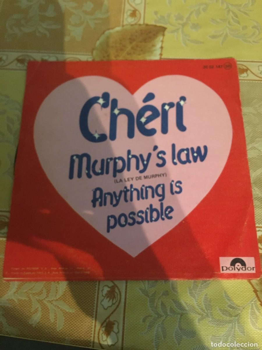 Discos de vinilo: Cheri &lrm;&ndash; Murphys Law = La Ley De Murphy - Foto 2