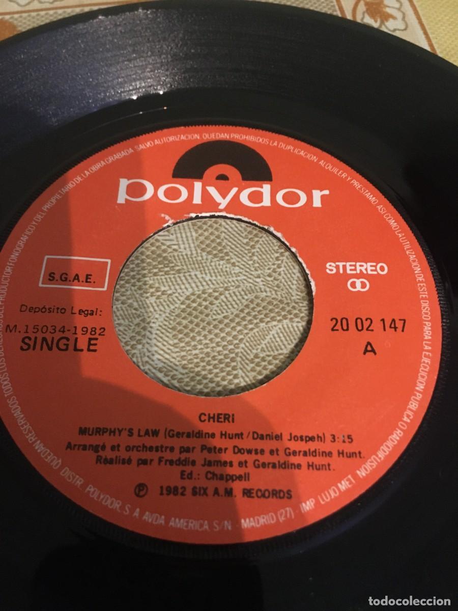 Discos de vinilo: Cheri &lrm;&ndash; Murphys Law = La Ley De Murphy - Foto 3