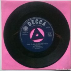 Discos de vinilo: MAX BYGRAVES. COME TO OUR COMING OUT PARTY/ MY UKELELE. DECCA, UK 1958 SINGLE. Lote 365762986