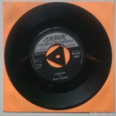 Discos de vinilo: BILLY VAUGHN. LIGHTS OUT/ YOUR CHEATIN' HEART. LONDON, UK 1958 SINGLE. Lote 365763311
