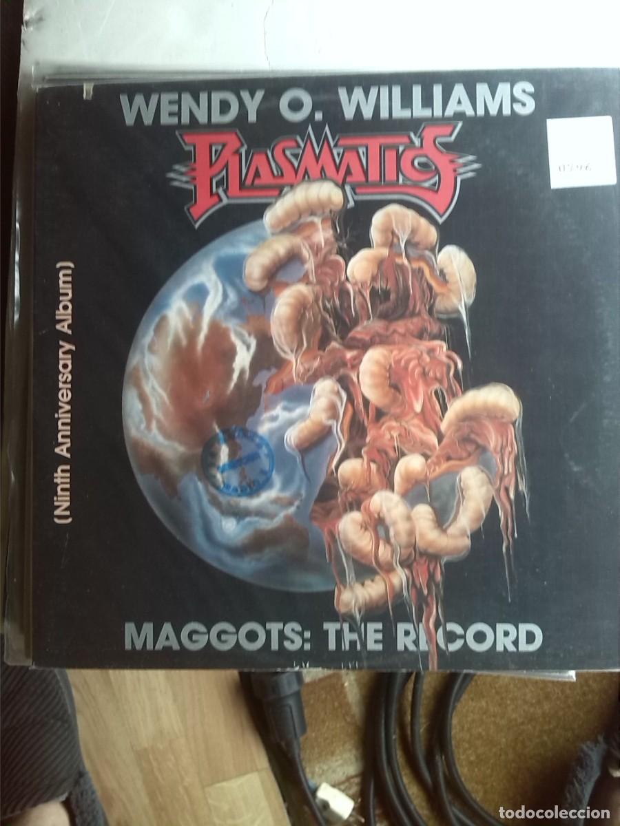 Discos de vinilo: plasmatics maggots the record 1987 insert lp - Foto 1