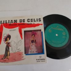 Discos de vinilo: LILIAN DE CELIS-SINGLE LA CRUZ DE GUERRA. Lote 365764571