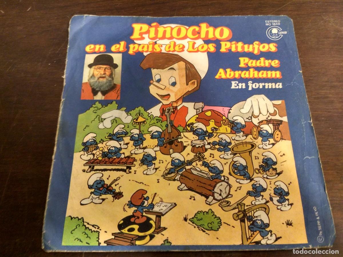 Discos de vinilo: Pinocho en el pa&iacute;s de los Pitufos - Foto 1