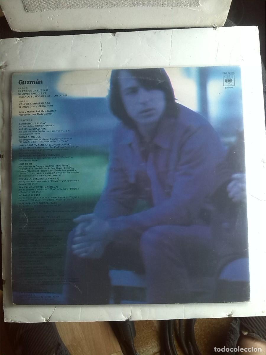 Discos de vinilo: guzman el pais de la luz 1984 lp - Foto 2