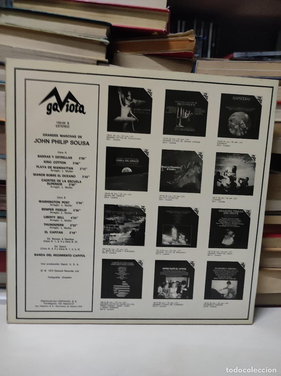 Discos de vinilo: GRANDES MARCHAS JOHN PHILIP SOUSA - Foto 2