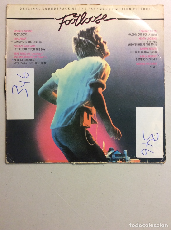 Discos de vinilo: BSO Footloose. - Foto 1