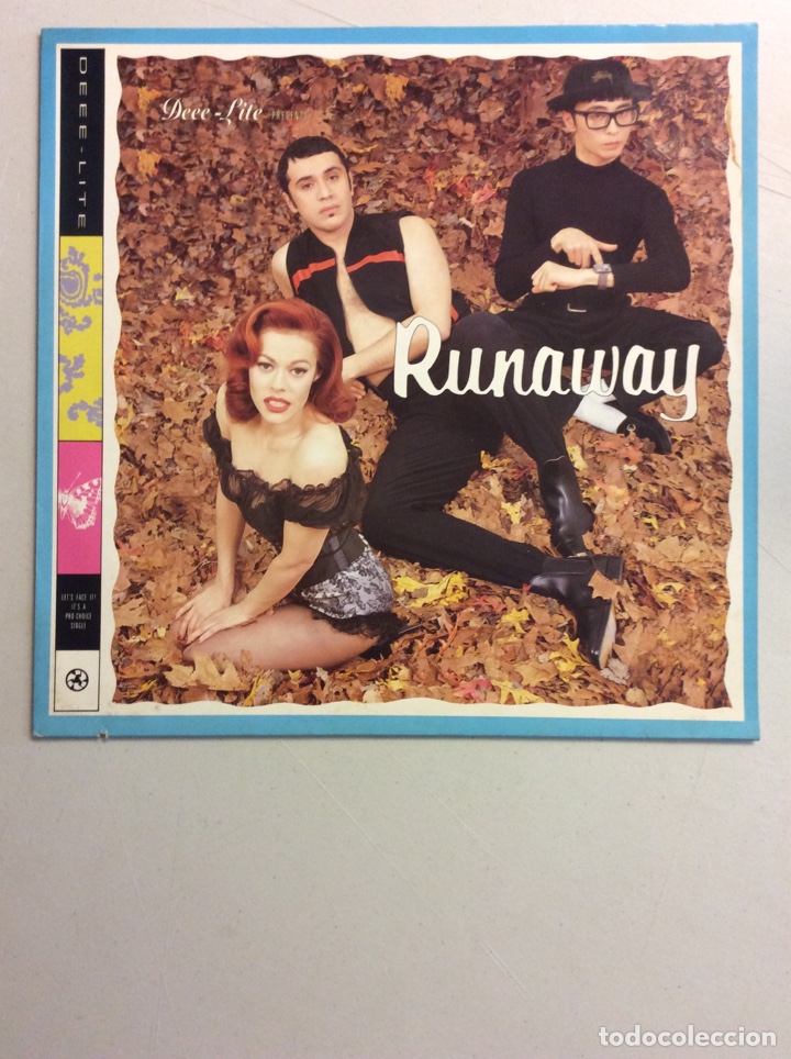 Discos de vinilo: Deee-Lite. Runaway. Rubber lover. - Foto 1