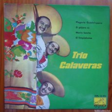 Discos de vinilo: TRIO CALAVERAS / PLEGARIA GUADALUPANA+3 / 1960 / EP. Lote 365780391