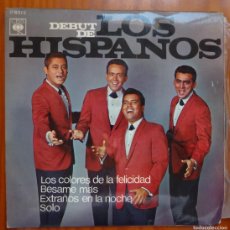 Discos de vinilo: LOS HISPANOS QUARTET / LOS COLORES DE LA FELICIDAD+3 / 1963 / EP. Lote 365780871