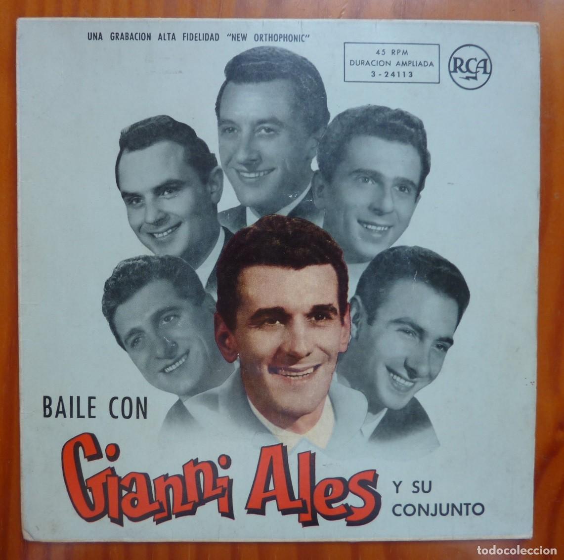 Discos de vinilo: GIANNI ALES / TIPITIPITIPSO+3 / 1959 / EP - Foto 1