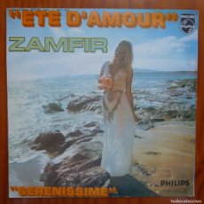 Discos de vinilo: ZAMFIR / ETE D'AMOUR / PROMOCIONAL / 1976 / SINGLE. Lote 365781941