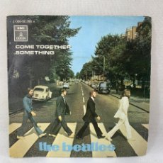 Discos de vinilo: SINGLE THE BEATLES - COME TOGETHER - ESPAÑA - AÑO 1969. Lote 365795006