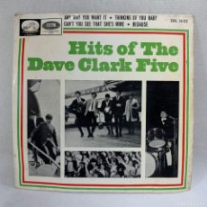 Discos de vinilo: EP THE DAVE CLARK FIVE - HITS OF THE DAVE CLARK FIVE - ESPAÑA - AÑO 1964. Lote 365798966