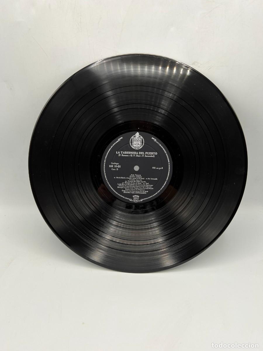 Discos de vinilo: LP - PABLO SOROZABAL. LA TABERNERA DEL PUERTO. HISPAVOX. - Foto 2