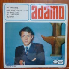 Discos de vinilo: ADAMO / TU NOMBRE+3 / 1966 / EP. Lote 365812806