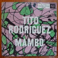 Discos de vinilo: TITO RODRIGUEZ Y EL MAMBO / DISCO DOBLE / EP. Lote 365820461