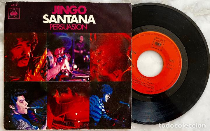 Discos de vinilo: SANTANA. JINGO. SINGLE ORIGINAL ESPA&Ntilde;A 1970 - Foto 1