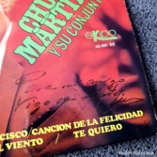 Discos de vinilo: CHUS MARTINEZ - EP SPAIN 1968 - AUTOGRAFIADO - EKIPO - SAN FRANCISCO. Lote 365821831