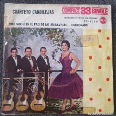 Discos de vinilo: CUARTETO CANDILEJAS - 7” SPAIN @33RPM - RCA 37-2050 - UNA NOCHE EN EL PAIS DE LAS MARAVILLAS. Lote 365822776