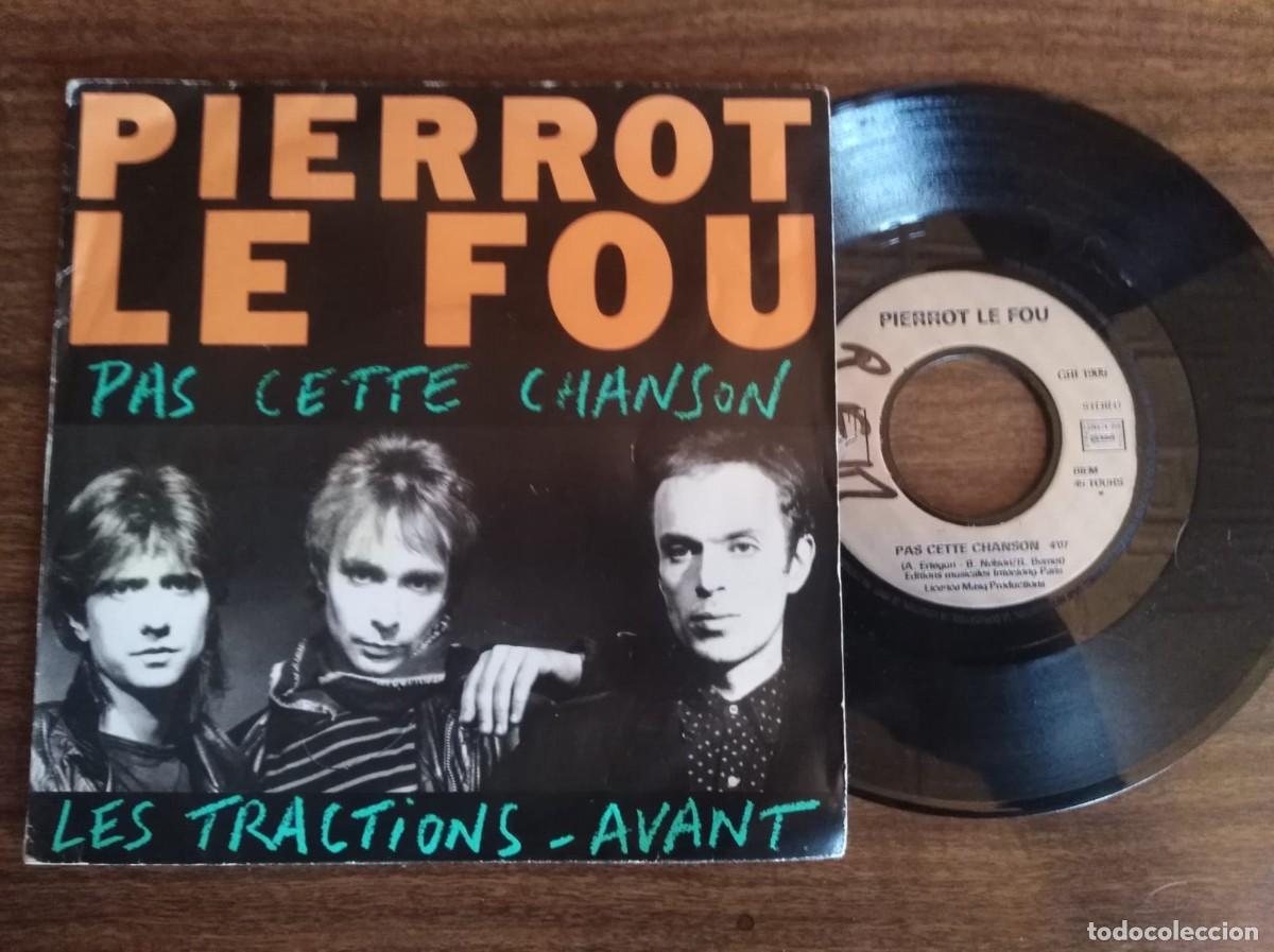 Discos de vinilo: PIERROT LE FOU PAS CETTE CHANSON - Foto 1