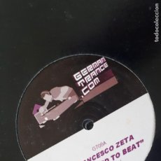 Discos de vinilo: FRANCESCO ZETA – THE HARD TO BEAT SELLO:GERMANTRANCE.COM – GT08 FORMATO: VINILO, 12” PAÍS:UK