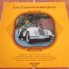 Discos de vinilo: LOS 3 SUDAMERICANOS. LP, RECOPILATORIO DE 1974. EDICIÓN 12” ESPAÑOLA. MUY BUEN ESTADO. Lote 365855191