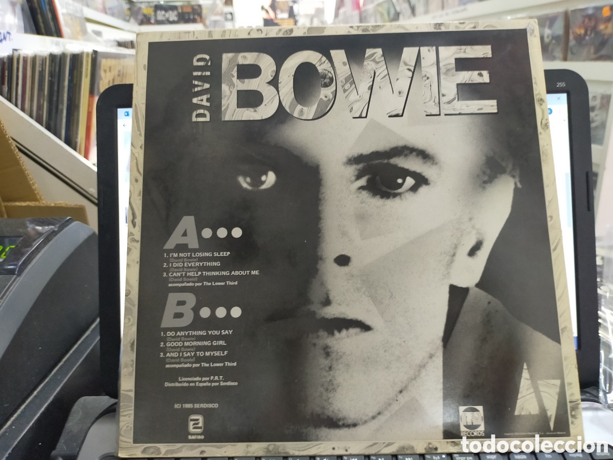 Discos de vinilo: David Bowie LP 1985 Espa&ntilde;a escuchado - Foto 2