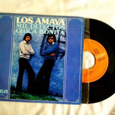 Discos de vinilo: LOS AMAYA: MIL DEFECTOS - 1978 - NM A VG+. Lote 365900396