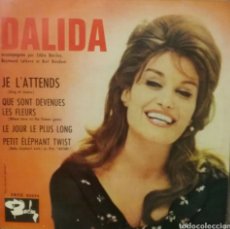 Discos de vinilo: DALIDA. EP. SELLO BARCLAY. EDITADO EN ESPAÑA. AÑO 1962. Lote 365901126