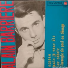 Discos de vinilo: ALAIN BARRIERE. EP. SELLO RCA VÍCTOR. EDITADO EN ESPAÑA. AÑO 1965. Lote 365902991