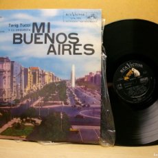 Discos de vinilo: TERIG TUCCI AND HIS TANGO ORCHESTRA – MY BUENOS AIRES LP. Lote 365908306
