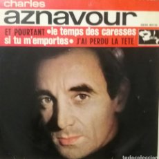 Discos de vinilo: CHARLES AZNAVOUR. EP. SELLO BARCLAY. EDITADO EN ESPAÑA.AÑO 1963. Lote 365910311
