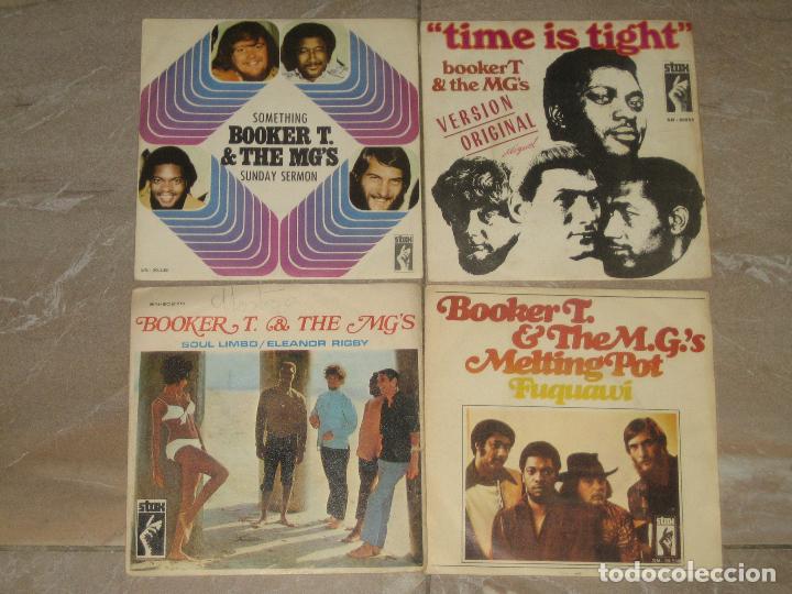 Discos de vinilo: BOOKER T - LOTE DE 4 SINGLES - Foto 1